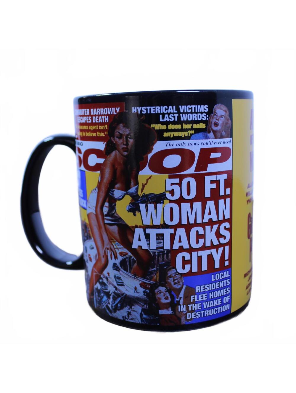 Vandor Attack of the 50 Ft Woman Collectible Coffee Mug Movie Poster Art 2004